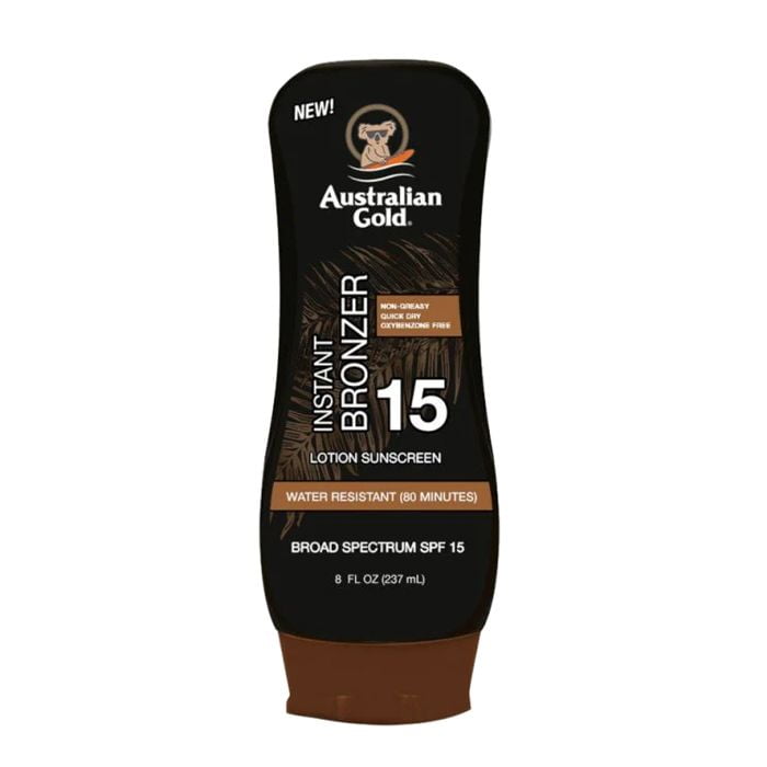 Instant Bronzer Lotion Sunscreen SPF 15