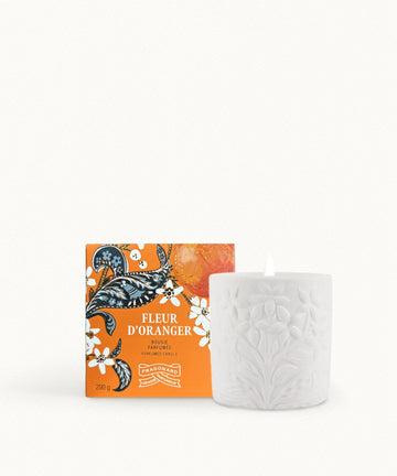 Fleur d'Oranger Candela in vaso di porcellana